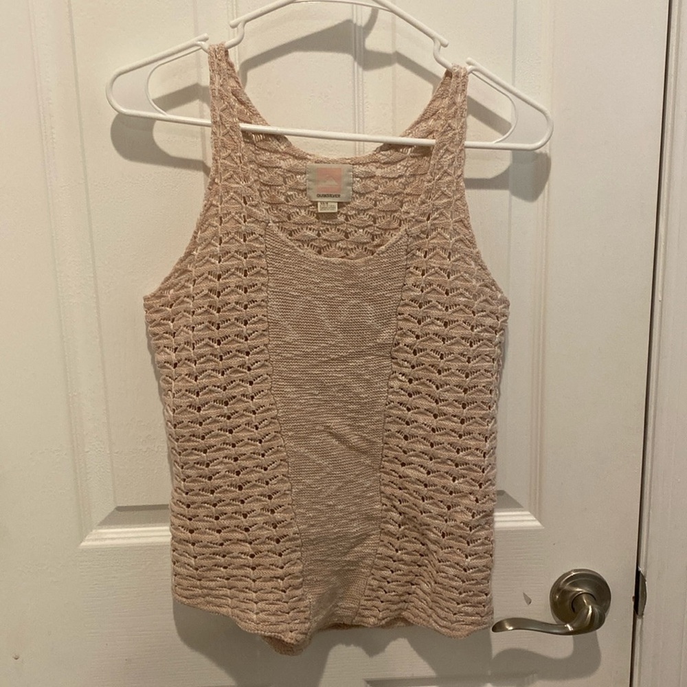 Quiksilver size XS/S sweater tank